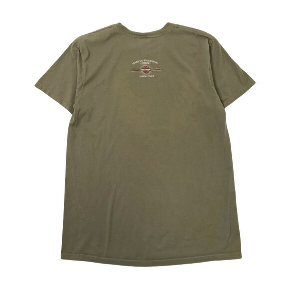 Harley Davidson Torino Italy Graphic Tee M - Picture 2 of 5